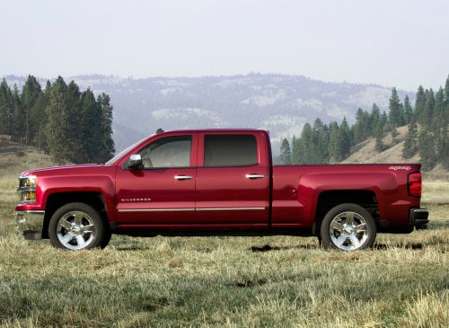 The side profile of the new 2014 Chevrolet Silverado | Torque News